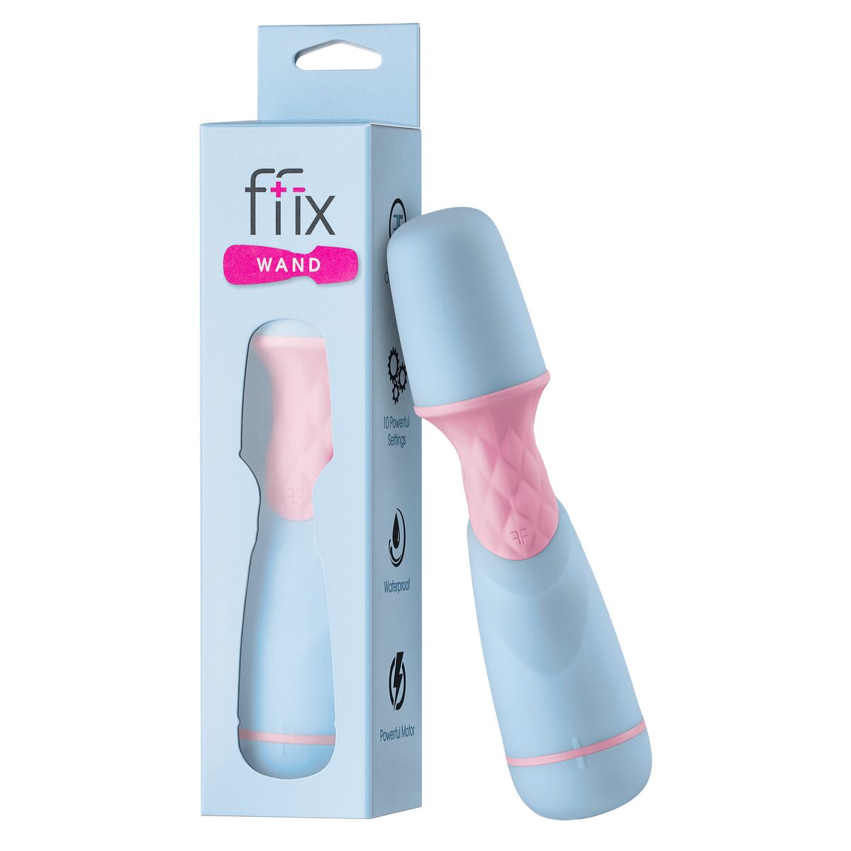 Patronvibrator FemmeFunn Ffix Wand Blå
